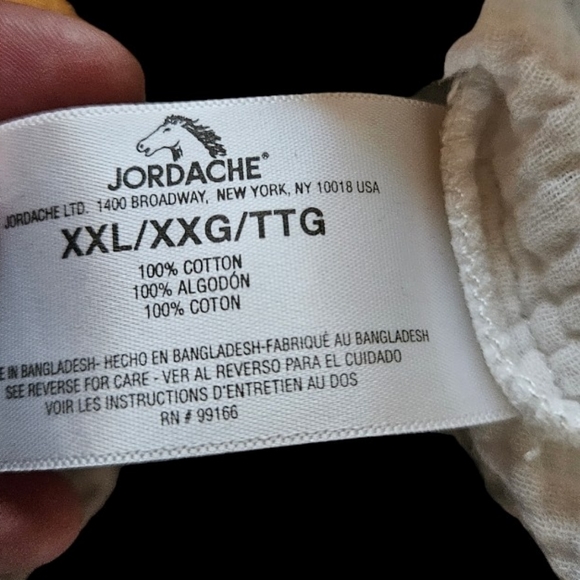 Jordache Cream Coloured Collared Button Up Sleeveless Blouse with Waist Tie - Picture 4 of 5